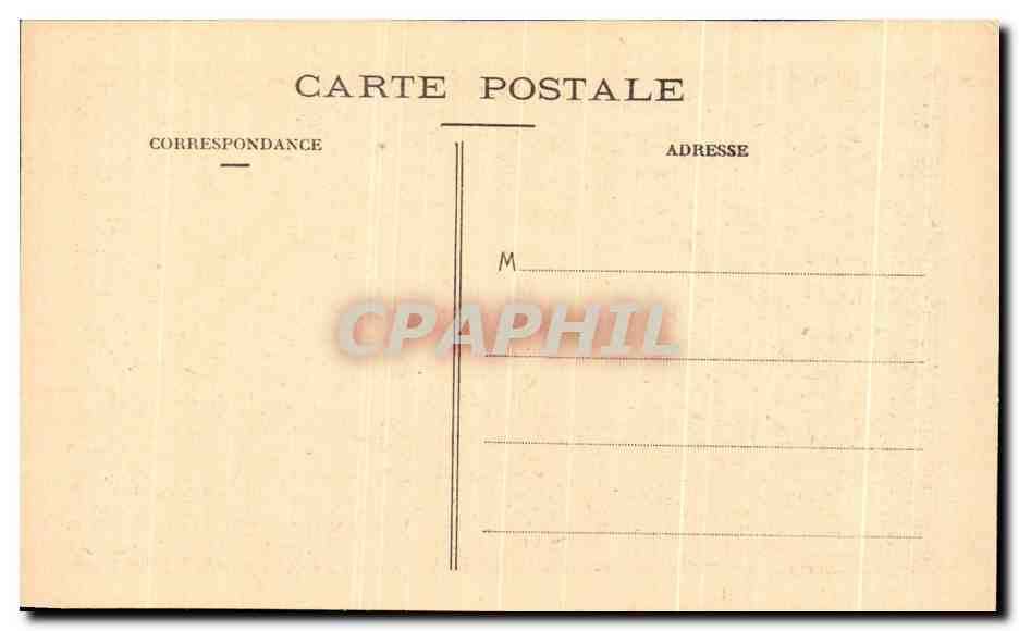 CPA Compliments Della Rocca — Verso