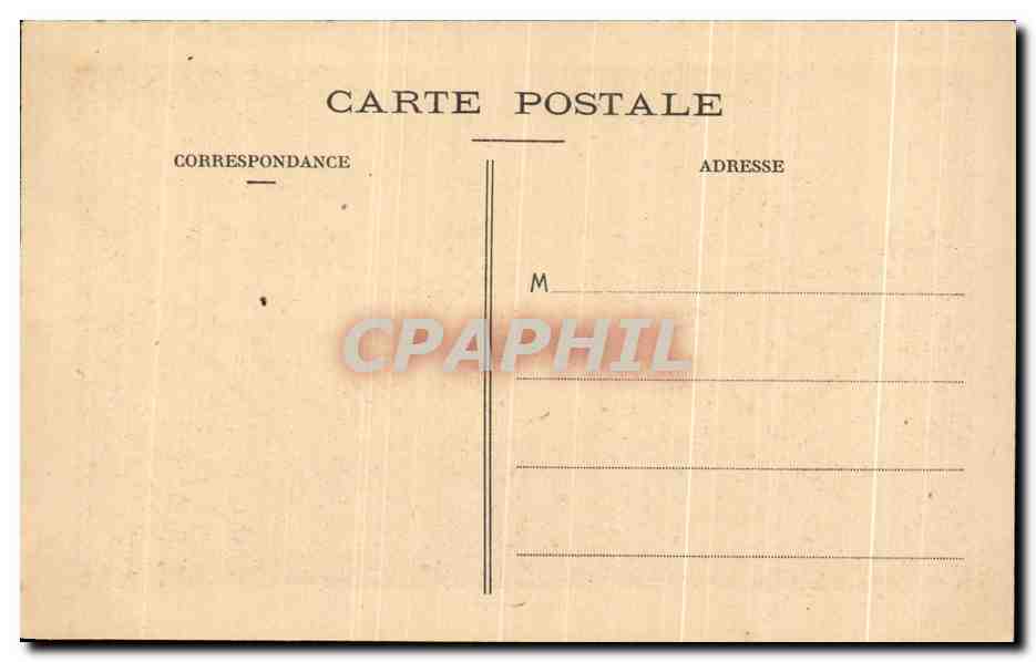 CPA Ete Nicolas Lancret — Verso
