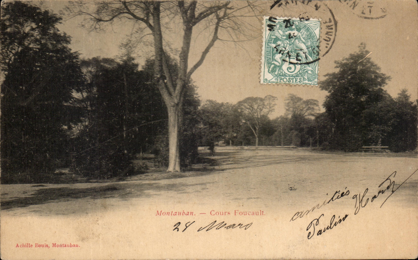Montauban — Cours Foucault — Achille Bouis