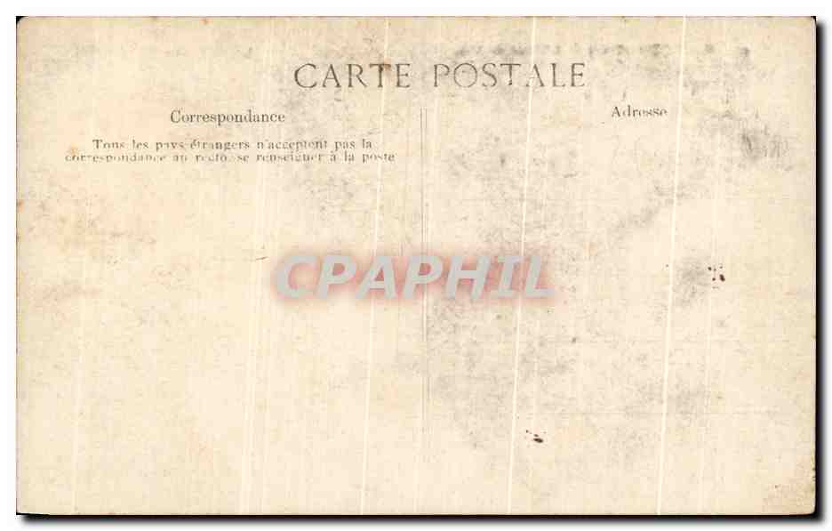 CPA Alencon L'Hotel de Ville La Normandie — Rückseite