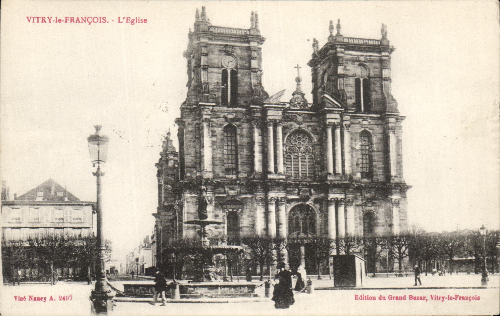 CPA Vitry le Francois L'Eglise