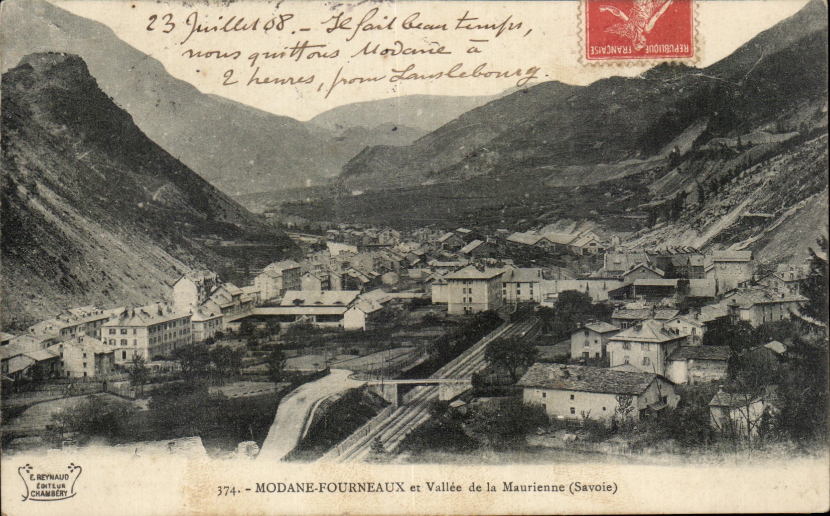 CPA Modane Fourneaux et Vallee de la Maurienne 