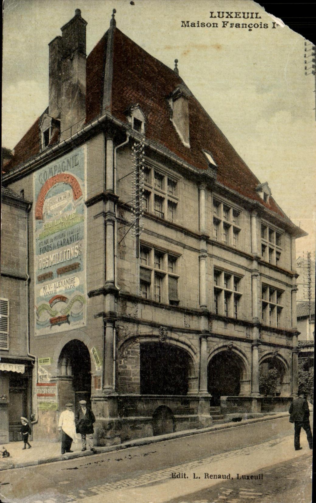CPA Luxeuil Les Bains Maison Francois 1er