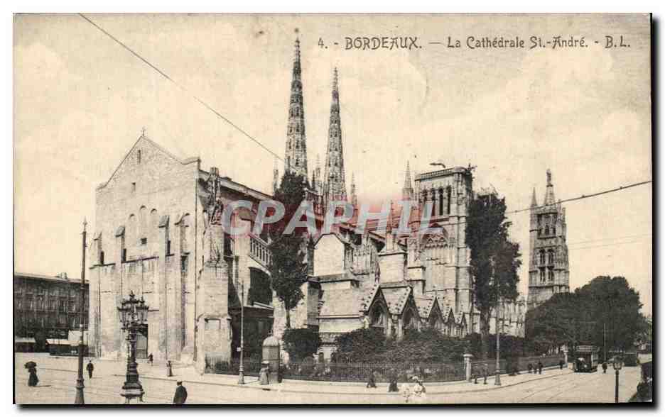 CPA Bordeaux La Cathedrale St andre 
