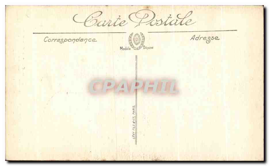 Bordeaux — Den Kindern der Gironde, die für die Vaterland in 1870-1871 gestorben sind — Selecta — Rückseite
