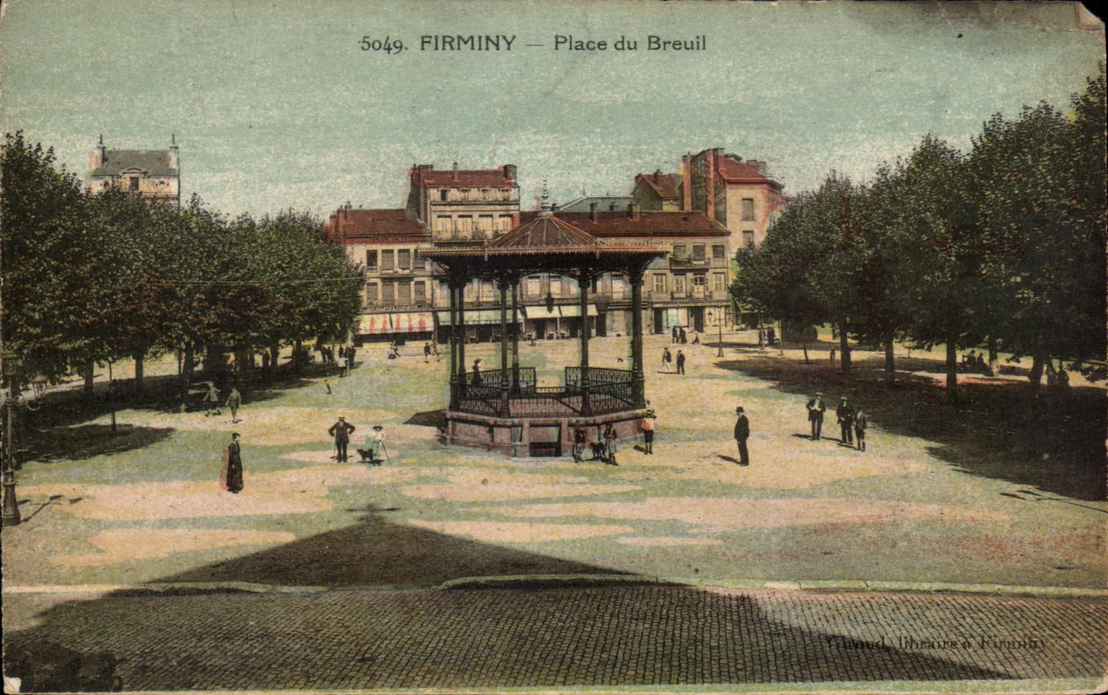 CPA Firminy Place Du Breuil 