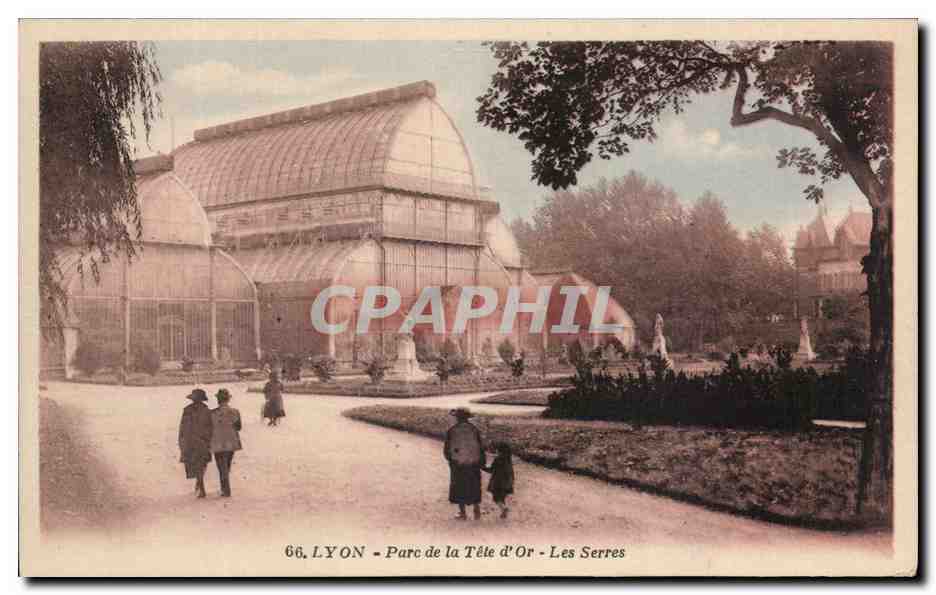 LYON - Parc de la Tête d'Or - Les Serres