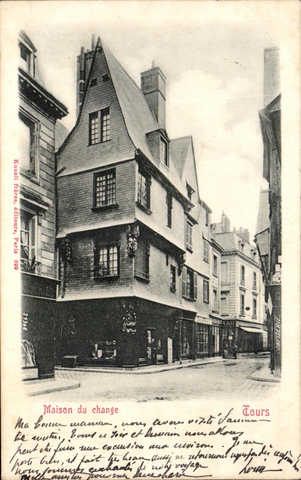 Maison du change — Tours — Kunali Frères, éditeurs, Paris 699