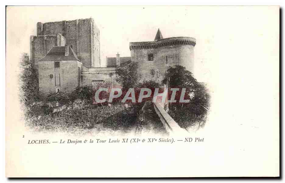 CPA Loches Le Donjon la Tour Louis 
