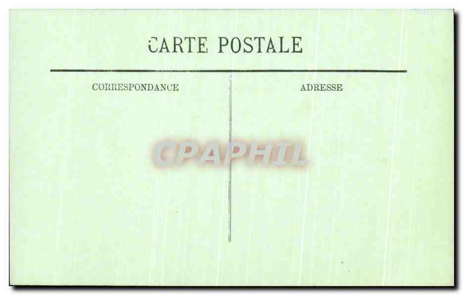 CPA Azay Le Rideau Le Chateau Le Chemince Francois  — Rückseite