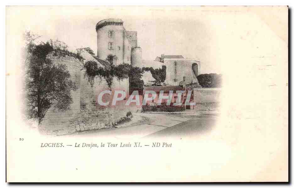 CPA Loches Le Donjon La Tours Louis 