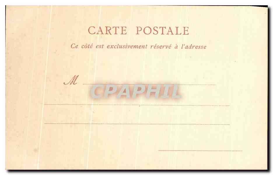 CPA Loches La Ville Haute  — Rückseite