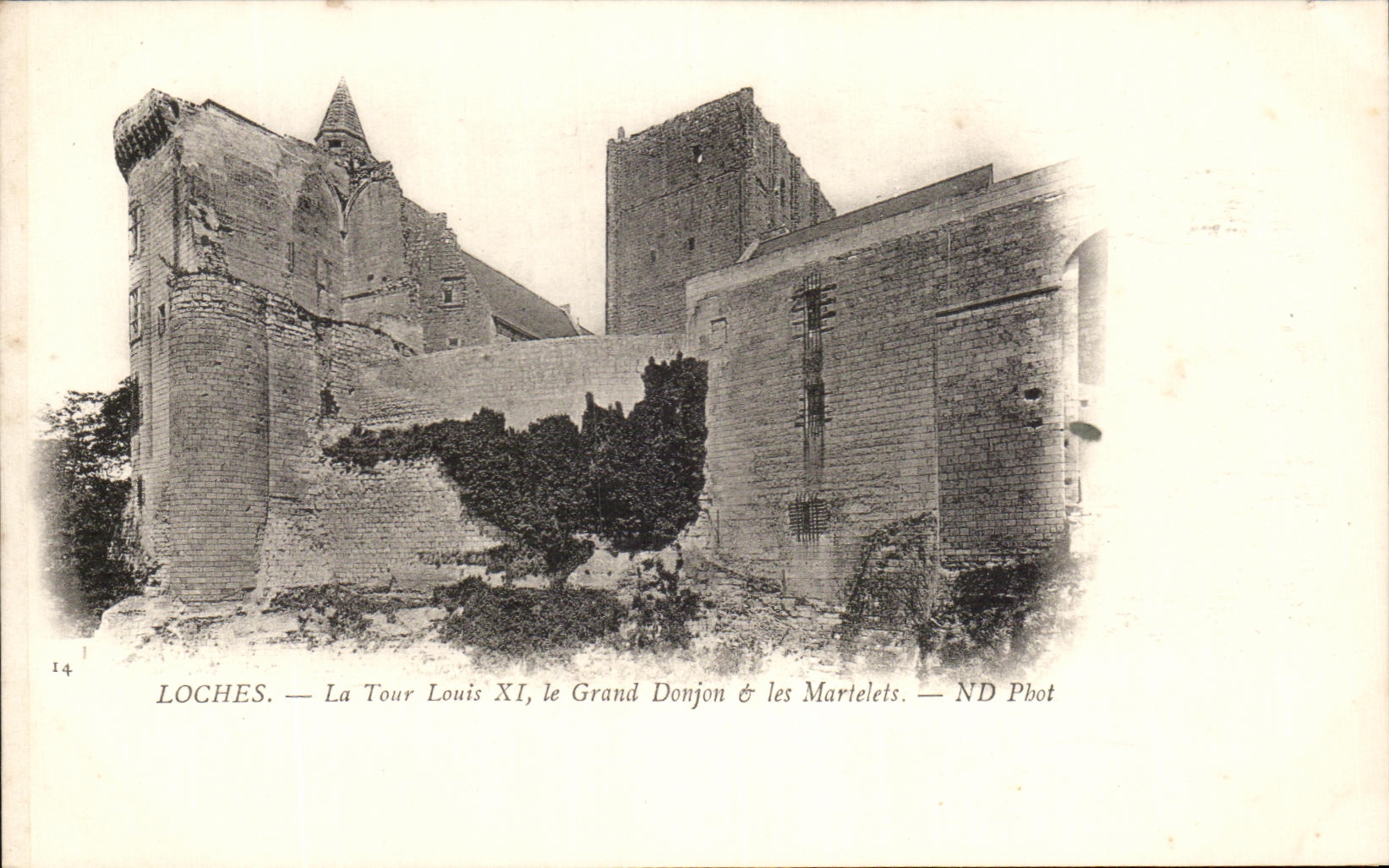 CPA Loches La Tour Louis LeGrand Donjonles Marlelets 