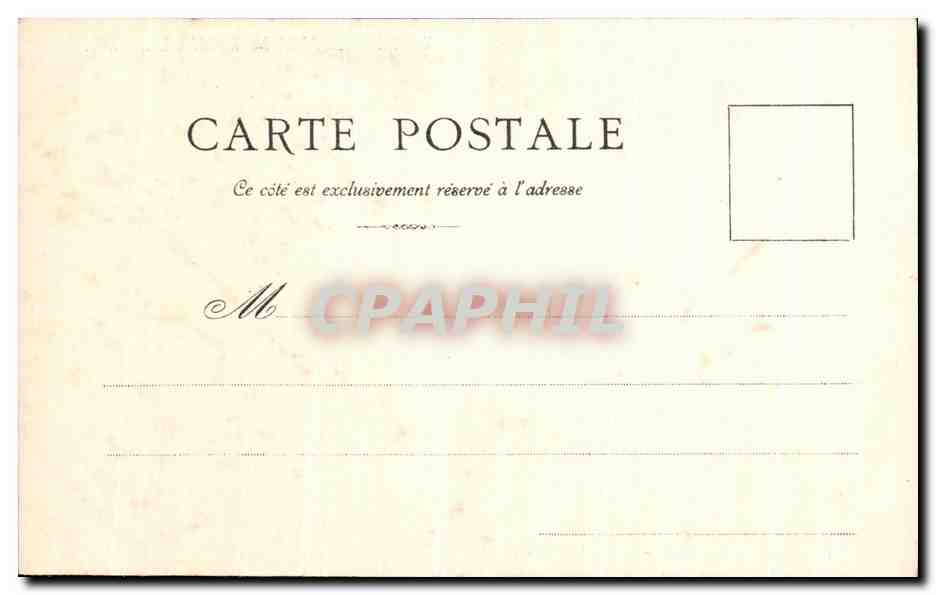 CPA La Chapelle Du Chateau d' Amboise — Rückseite
