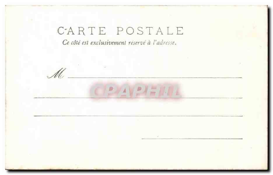 CPA Amboise Chapelle Saint Hubert et tour Cesar  — Rückseite