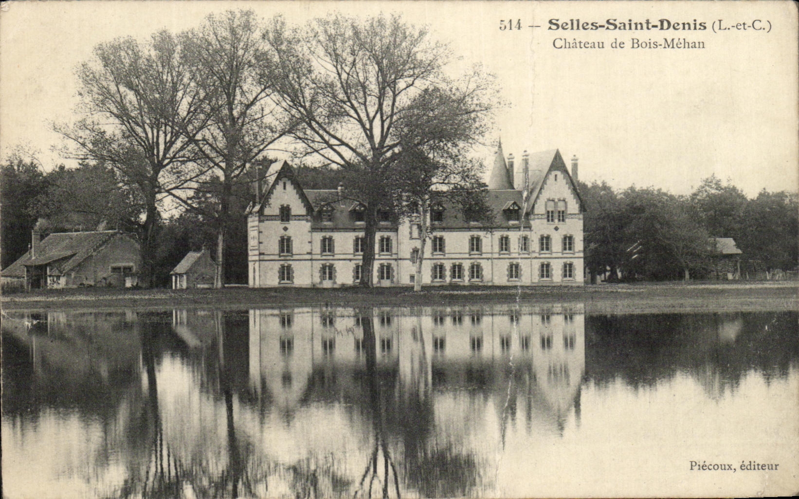 CPA Selles Saint Denis Chateau de Bois Mehan