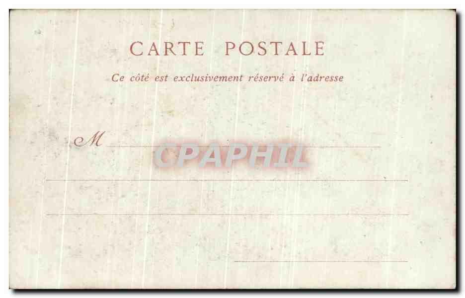 CPA Chateau de Blois Aile de Louis XII La Chapelle  — Rückseite