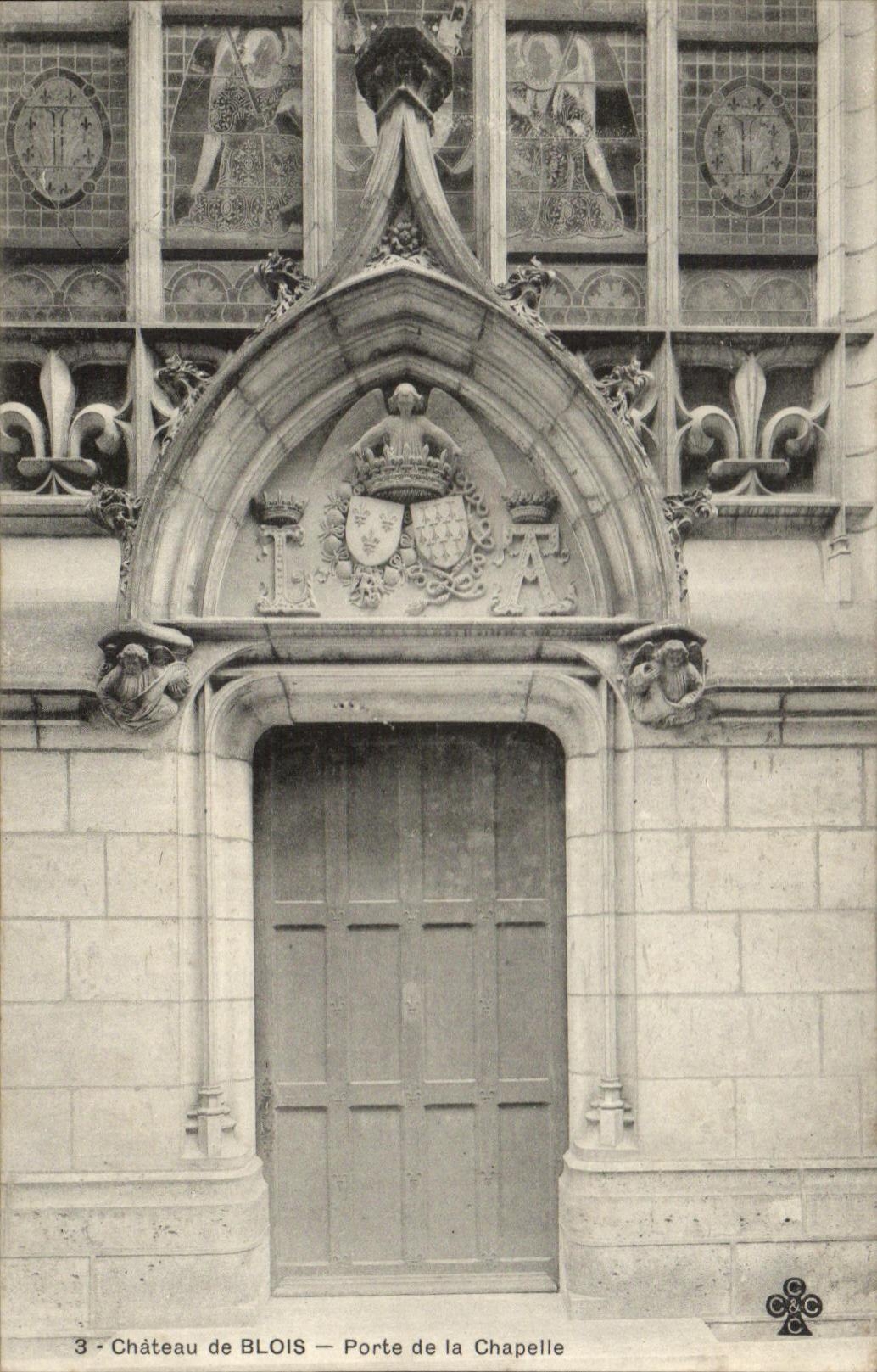 CPA Chateau de Blois Porte de la Chapelle 