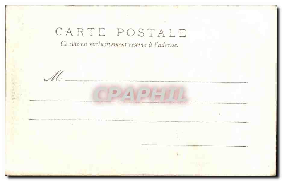 CPA Chateau de Blois Aile de Louis XII la Porterie  — Rückseite