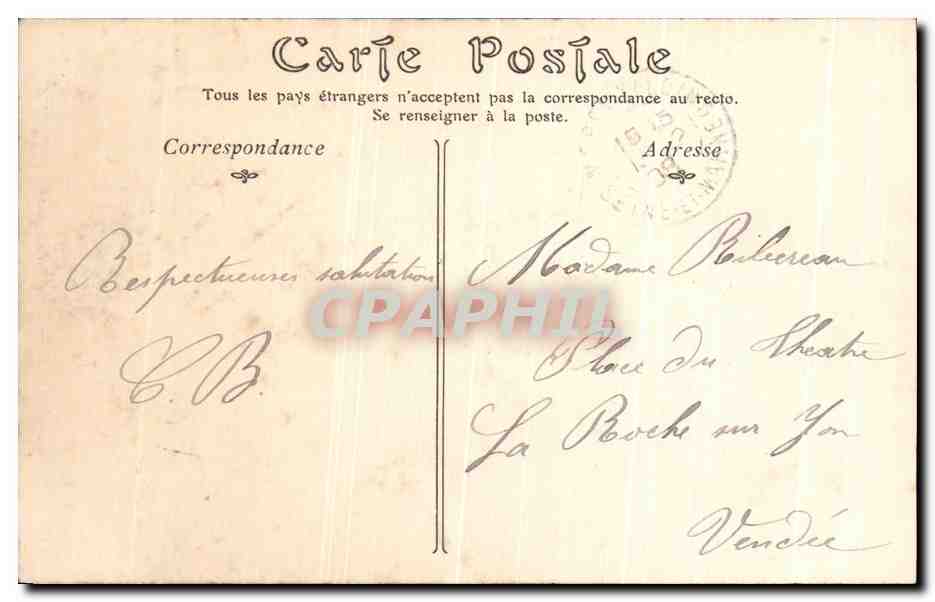 Moret — Portail de l'Église — ND. Phot. — Reverso