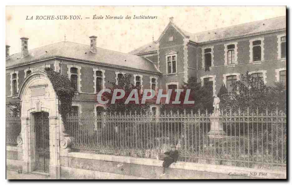 La Roche-sur-Yon — École Normale des Instituteurs — Collections ND Phôt