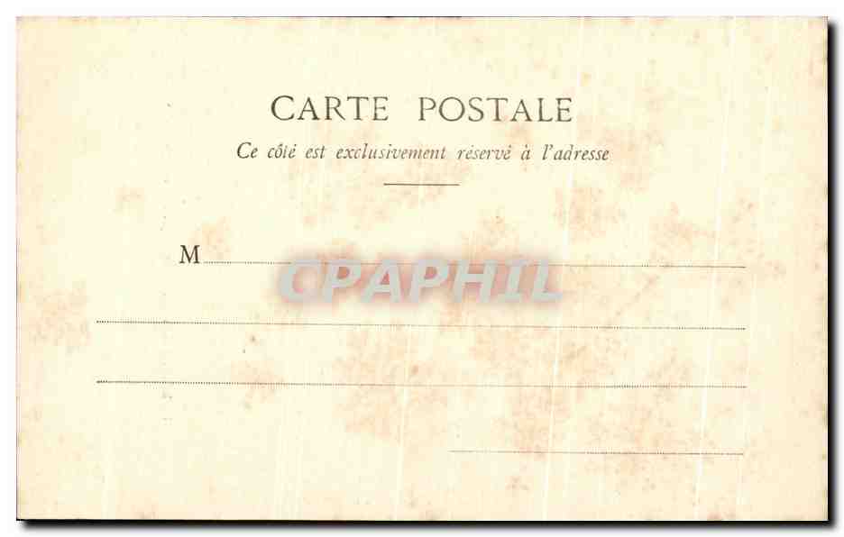 CPA La Roche Sur Yon Statue Equestre de Napoleon 1er Enfants — Rückseite