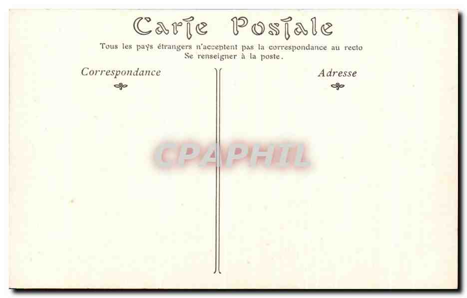 CPA La Rochelle La Tour Saint Barthelemy — Rückseite
