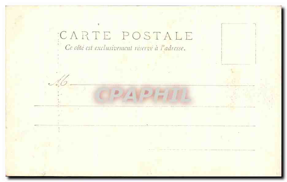 CPA Cognac Porte de la Chapelle du Chateau  — Rückseite