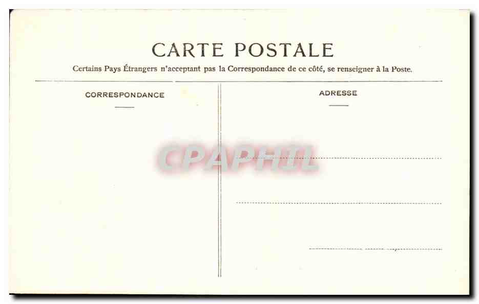 CPA Chateau d'Usson Etat ancien L'Entree — Back