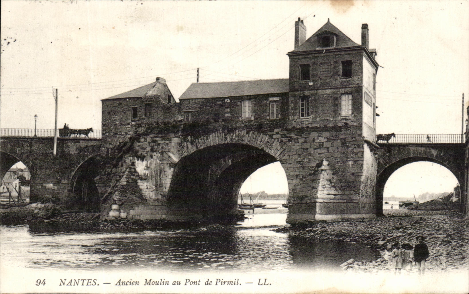 CPA Nantes Ancien Moulin au Pont de Pirmil