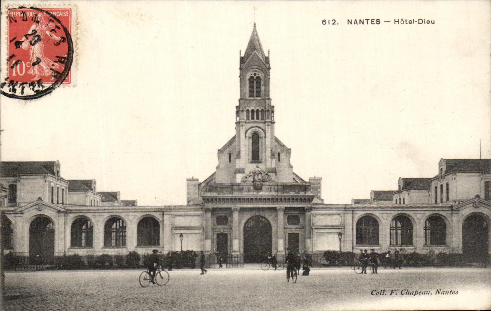 CPA Nantes Hotel Dieu