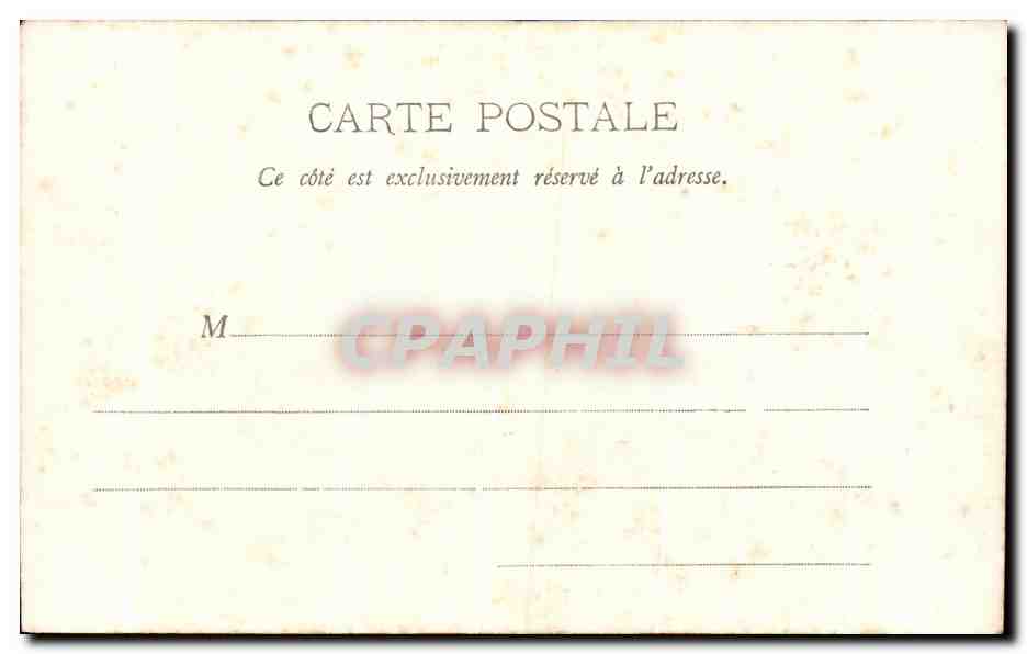 CPA St Cyr En Talmondais Chatean de la Cour d'Aron la Bibliotheque et cheminee de l'ancien prieure de Mouzeuil — Rückseite