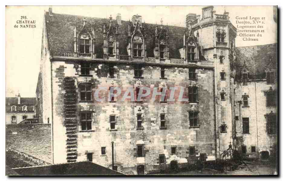 CPA Nantes Chateau Grand logis le donjon 