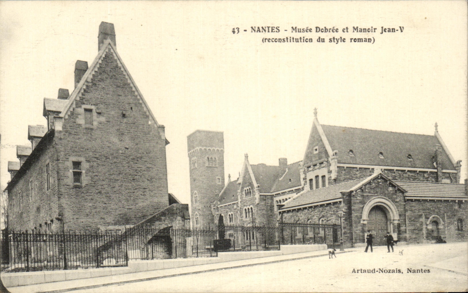 CPA Nantes Musee Dobree Et Manoir Jean V 
