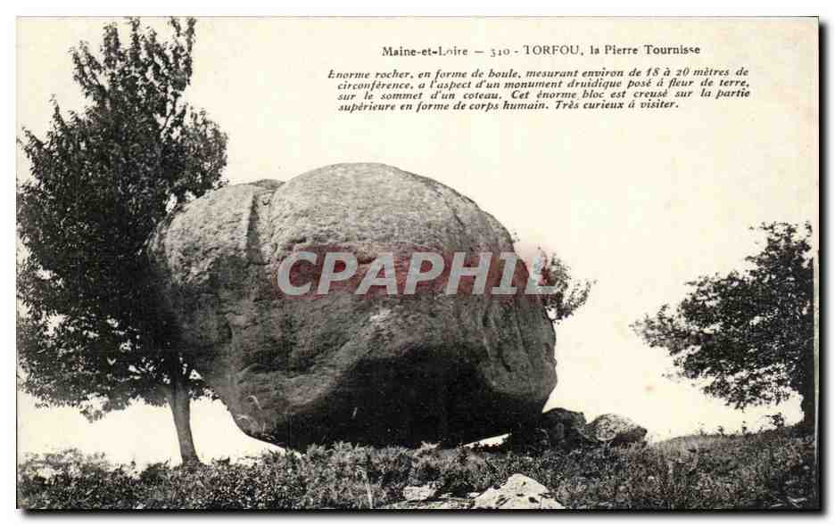 CPA Maine Et Loire Torfou La Pierre Tournisse