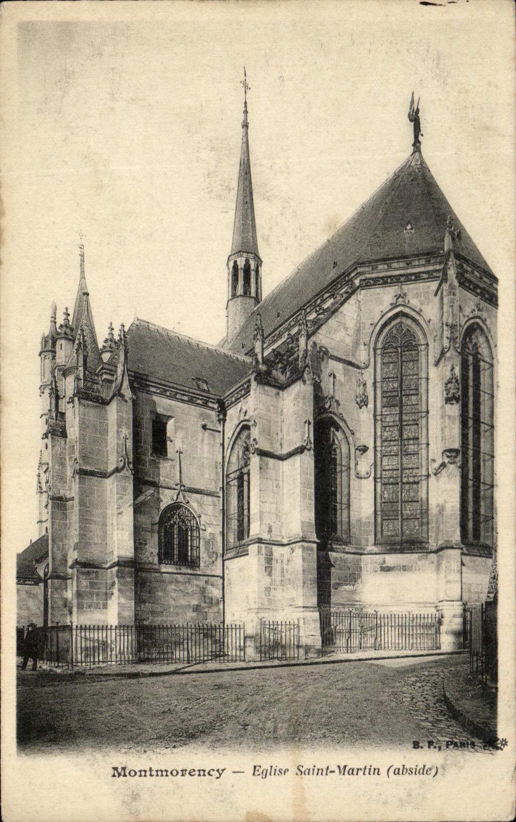 CPA Montmorncy Eglise Saint Martin