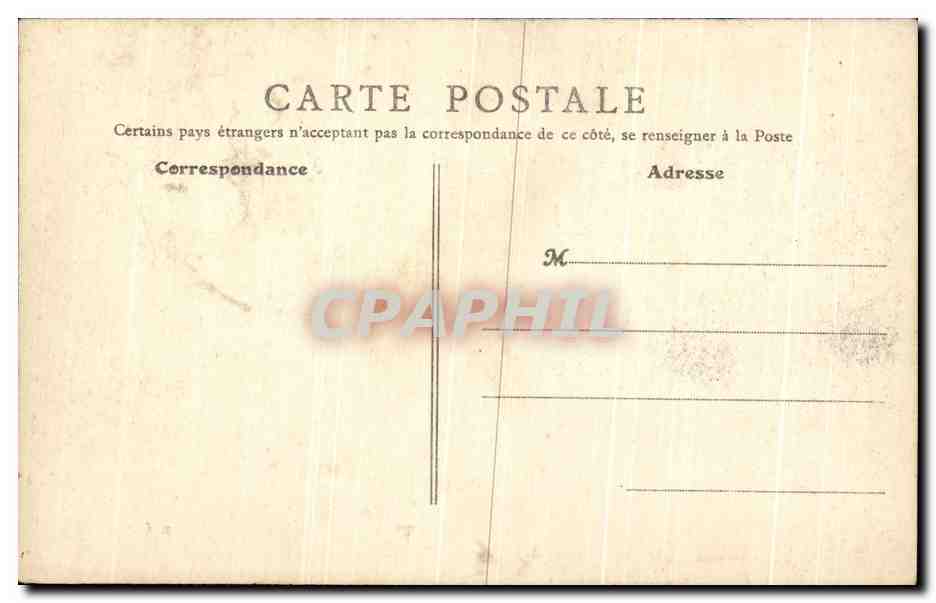 CPA Epinay Sur Seine Square De La Mairie — Rückseite