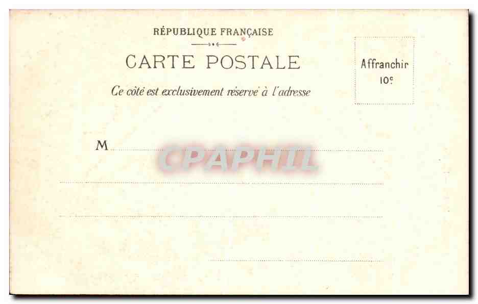 Poitiers — Église Sainte-Porchaire — Cliché Merken & FA & Cie — Rückseite