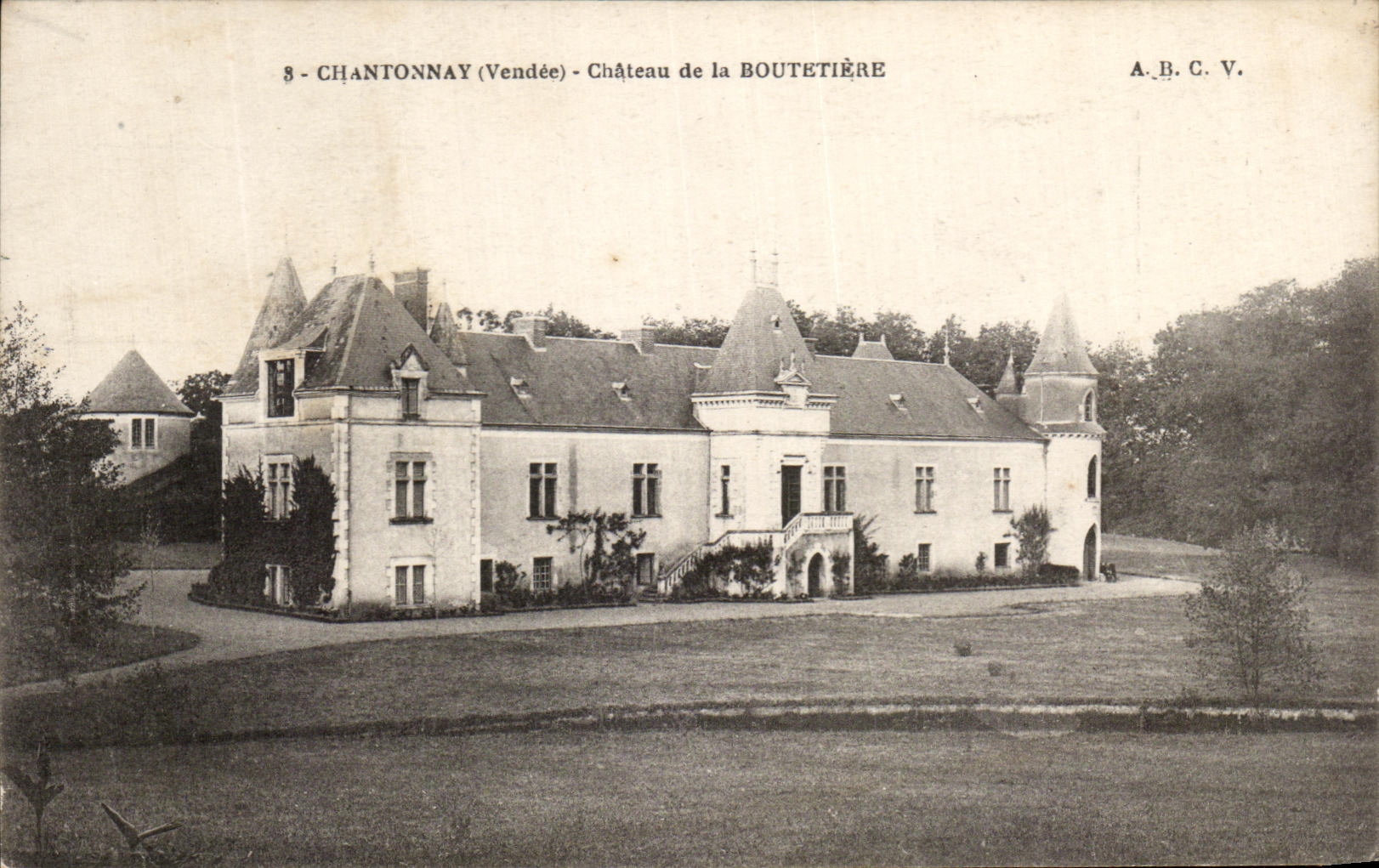 CPA Chantonnay Chateau de la Boutetiere
