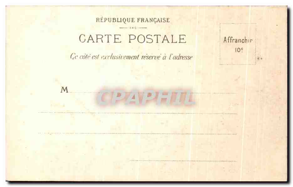 CPA Poitiers Tour Monbergeon  — Rückseite