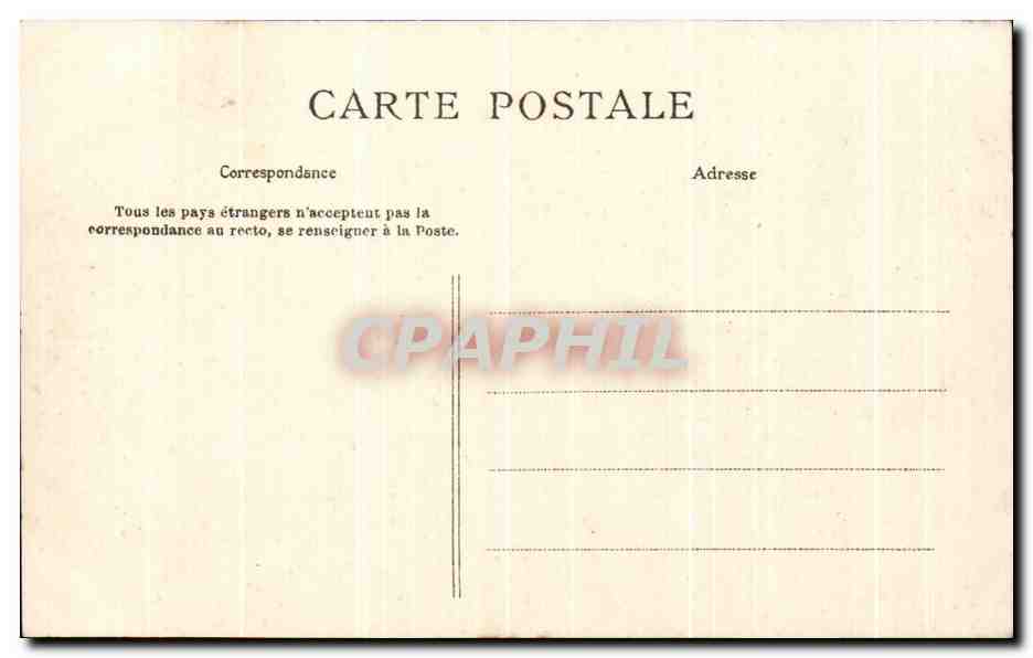 CPA Vendee Montaigu Chateau de la Lande  — Back