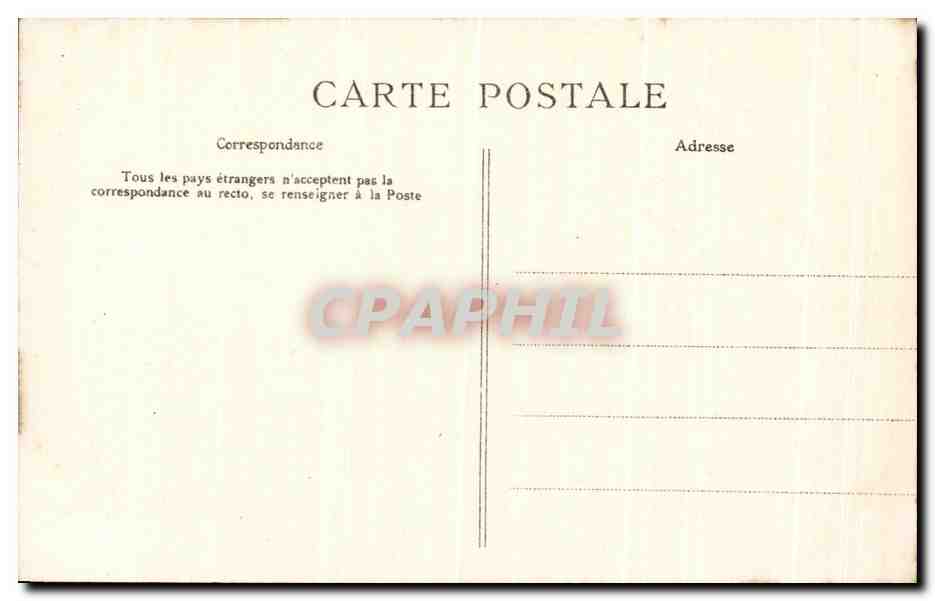 CPA Le Bois Corbeau Pres Montaigu Chateau de Villebois Mareuil  — Back