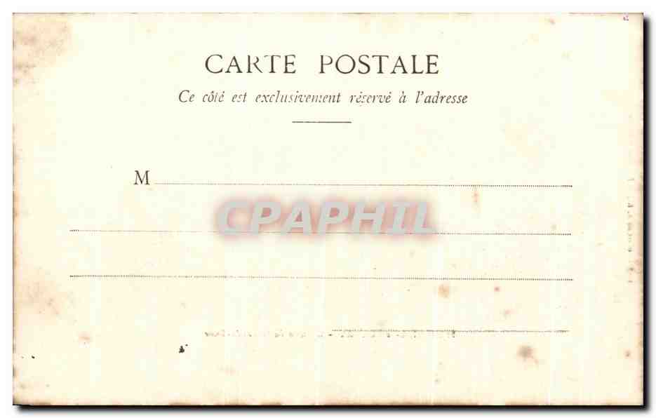 CPA St Hilaire de Loulay Chateau de la Lande Buor — Back