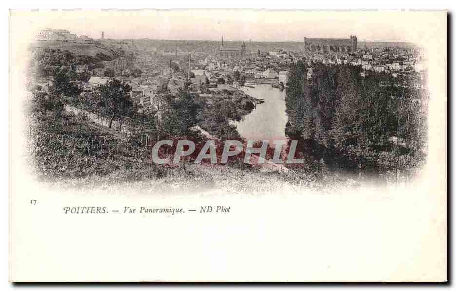 CPA Poitiers Vue Panoramique 