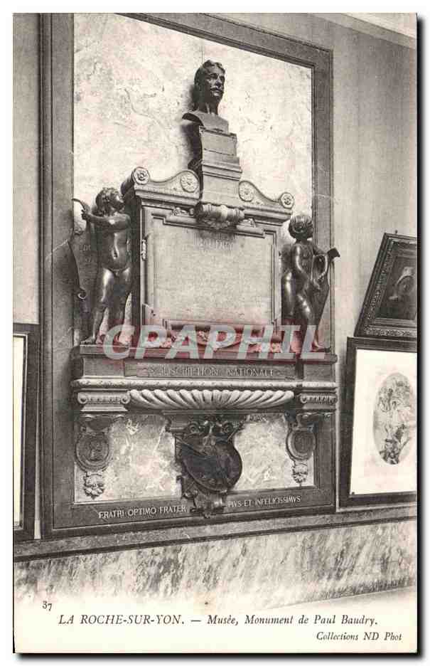 La Roche-sur-Yon — Musée, Monument de Paul Baudry — Collections ND Phot