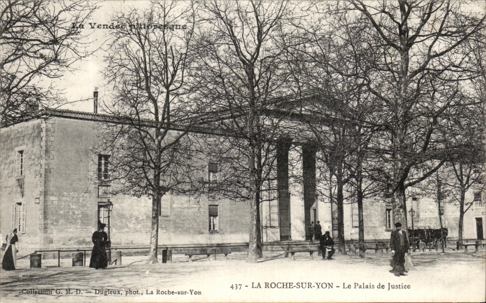 CPA La Roche sur Yon Le Palais de Justice 