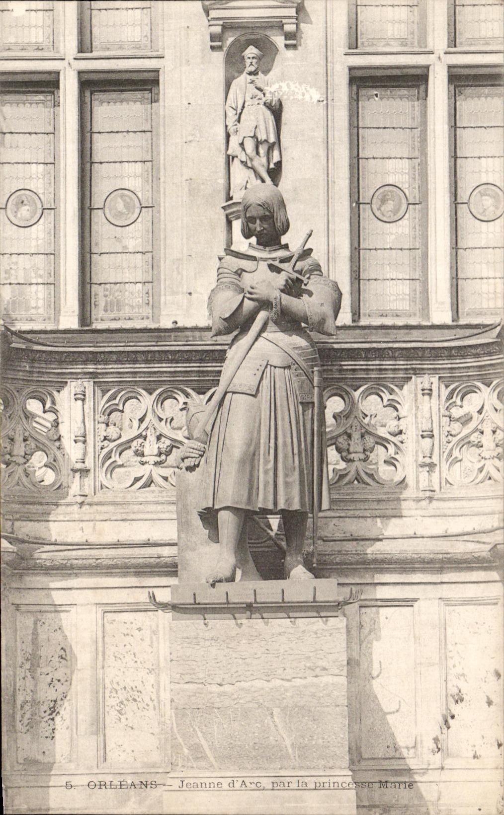 CPA Orleans Jeanne d'Arc Par La Princisse Marie 
