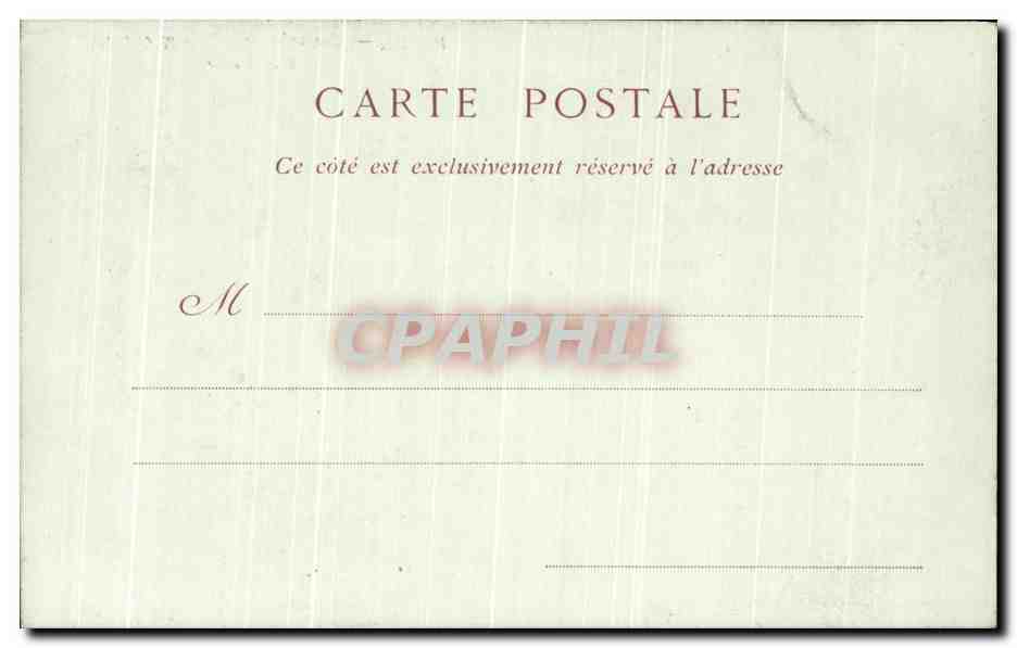 CPA Orleans Tombeau de Monseigneur Dupanloup — Verso