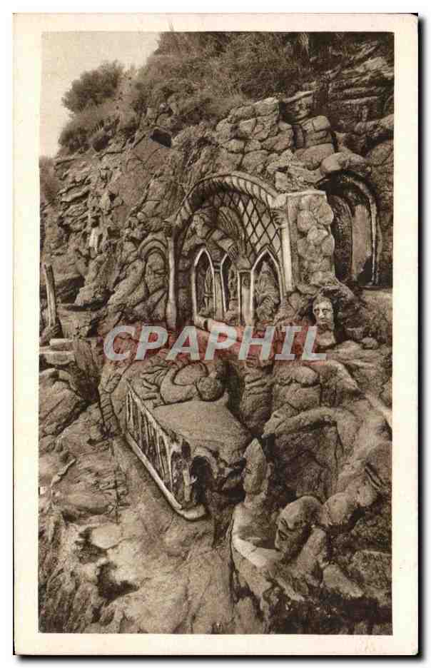 Côte d'Émeraude - ROTHÉNEUF (I.-et-V.) — 17 - Les Rochers Sculptés — Le Tombeau de Saint Budoc