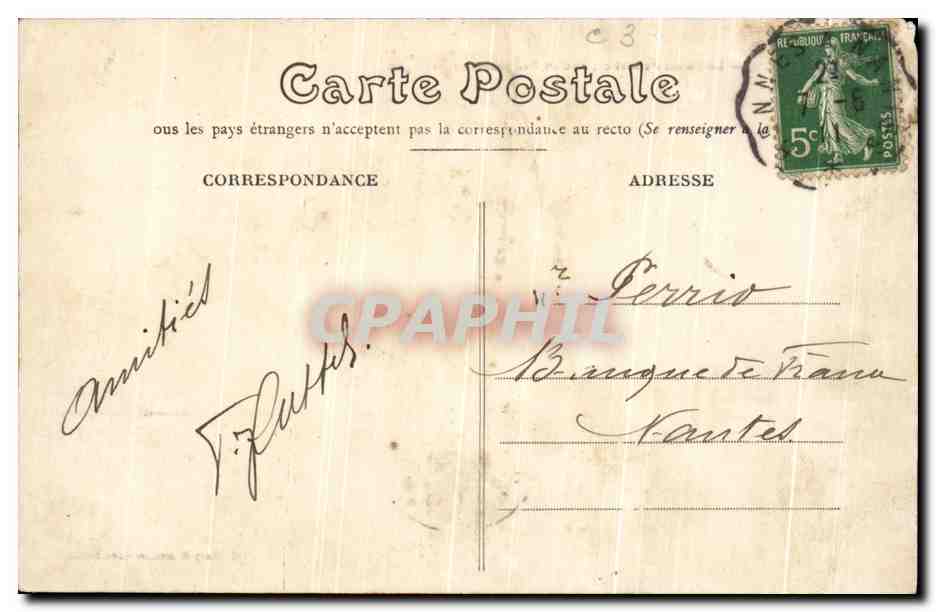 CPA Rennes Le Palais de justice Ancien Parlement de Bretagne — Reverso